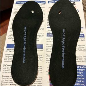 Aqua soles insoles